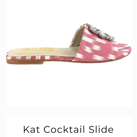 NWT Pink Baldiz Kat Cocktail Slide - Picture 2 of 3